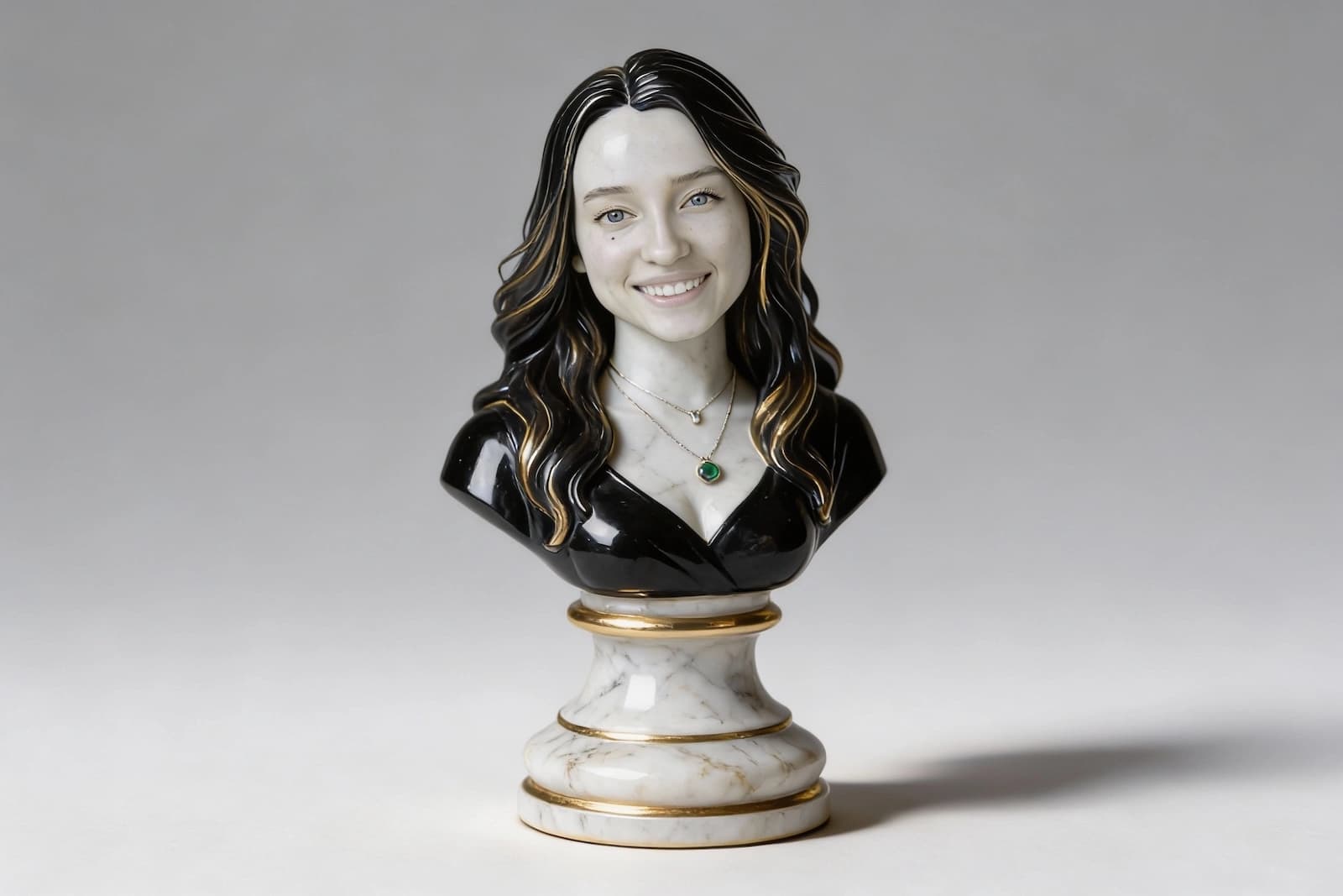 Example: 3D chess piece based on a portrait